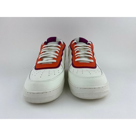 Nike Air Force 1 Low 07 LV8 Orange Berry Men's Size 12.5 Shoes White - Picture 5 of 11